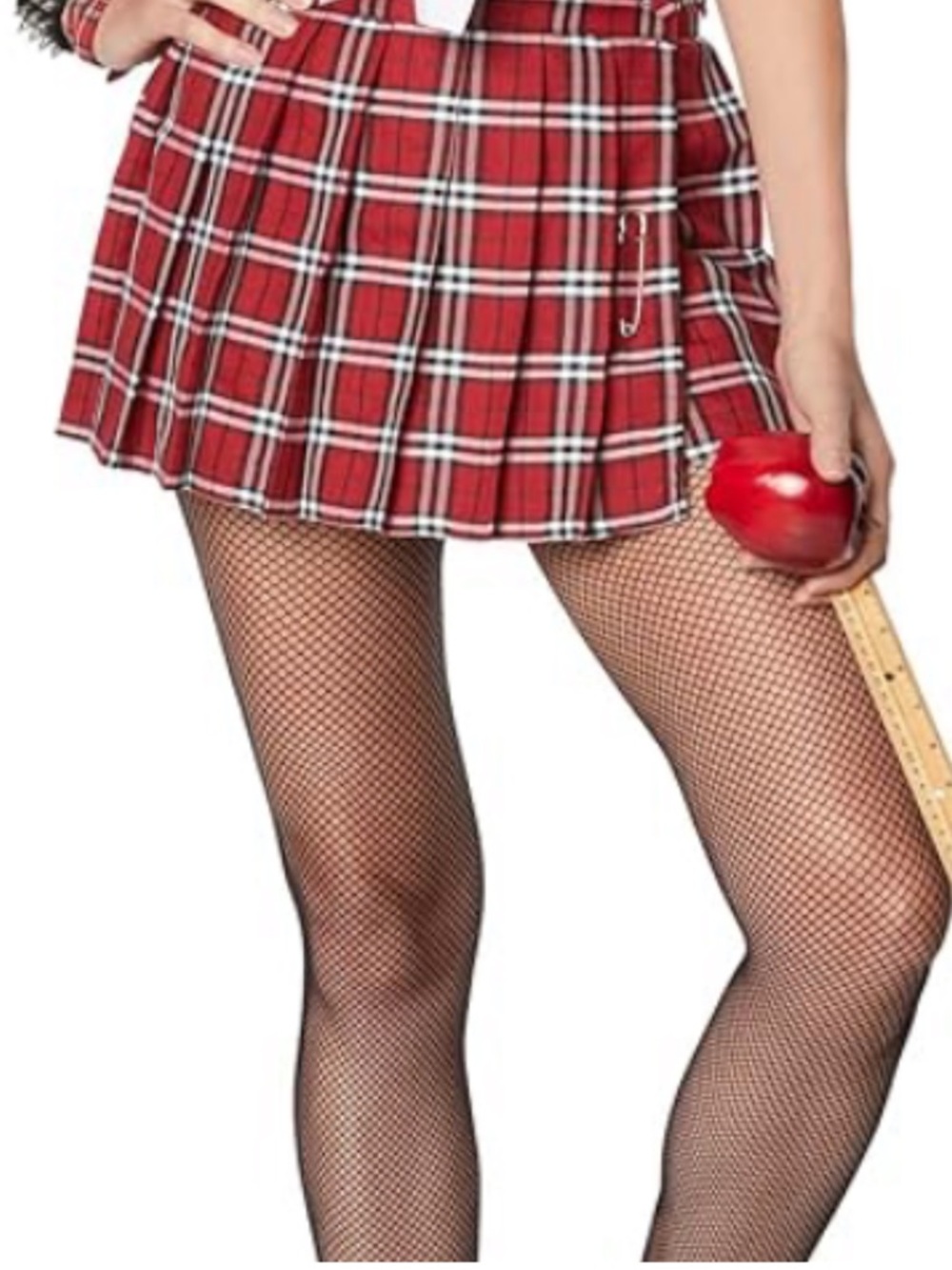 La SENZA Red Plaid Skirt
